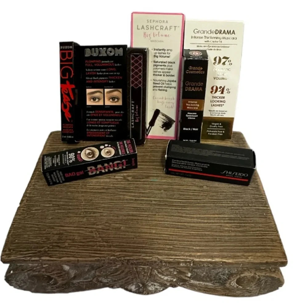 Shiseido | Grande Drama | Sephora | Benefits | Buxom | Mini | Mascara Bundle NIB